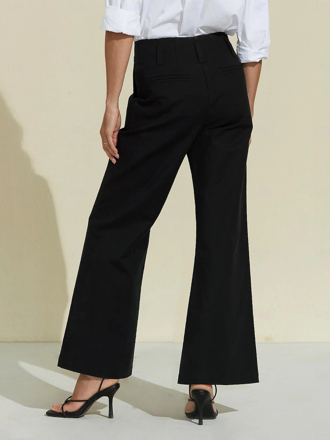Wide Leg Versatile Full Length Pants