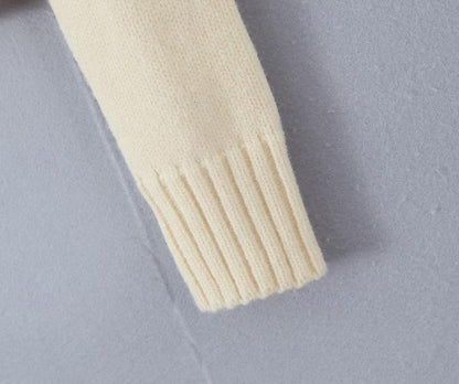 Set with Cropped Turtleneck Sweater Knitted Mini Skirt 2 PCS Sexy Cute Y2K Casual Daily Outfits