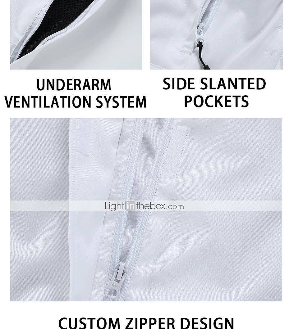 MUTUSNOW Women's Ski Suit Outdoor Autumn / Fall Waterproof Windproof Warm Breathable Clothing Suit for Skiing Hiking Camping Snowboarding / Winter / Fashion