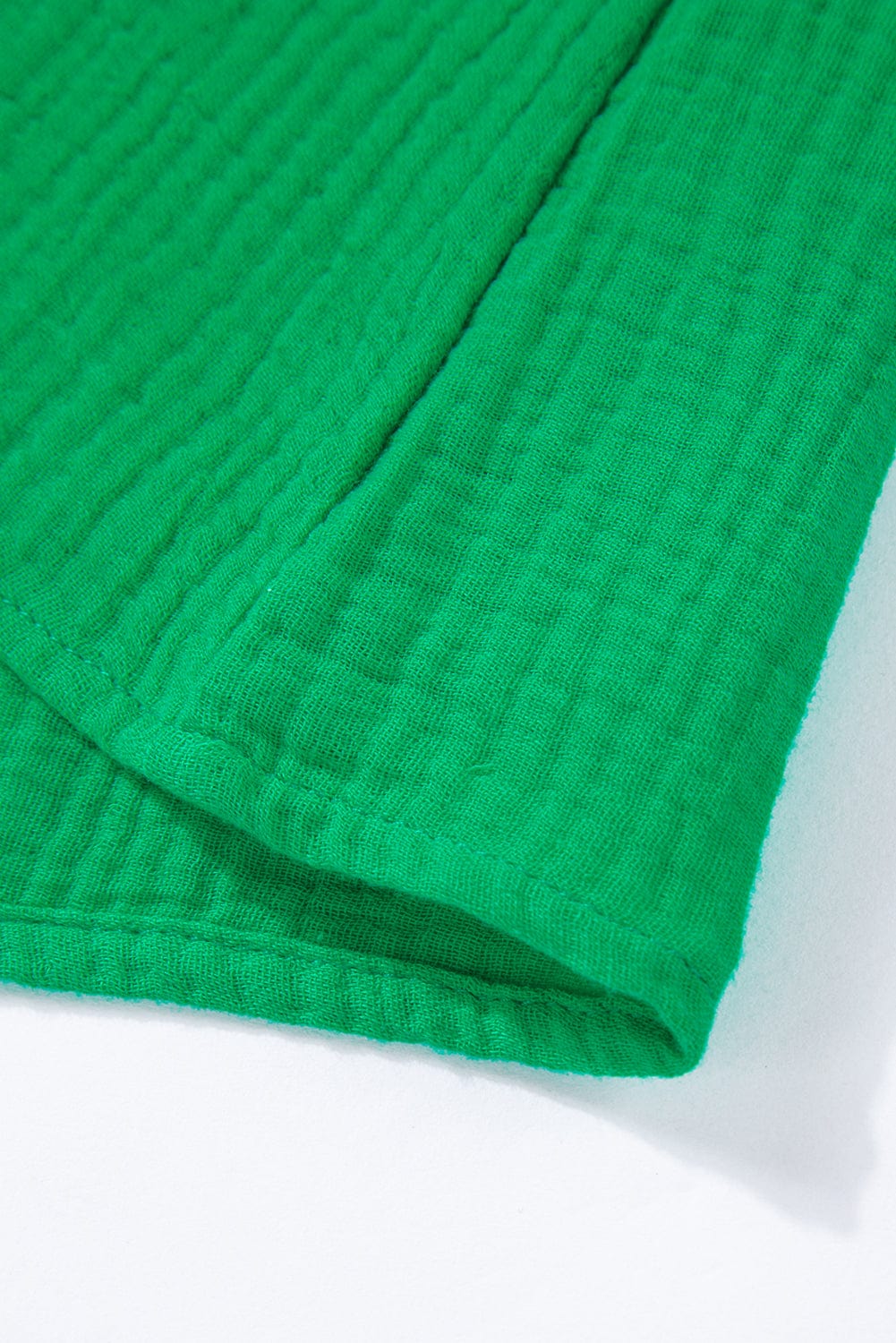 Vibrant Color Panel Ruffle Sleeve Mini Dress