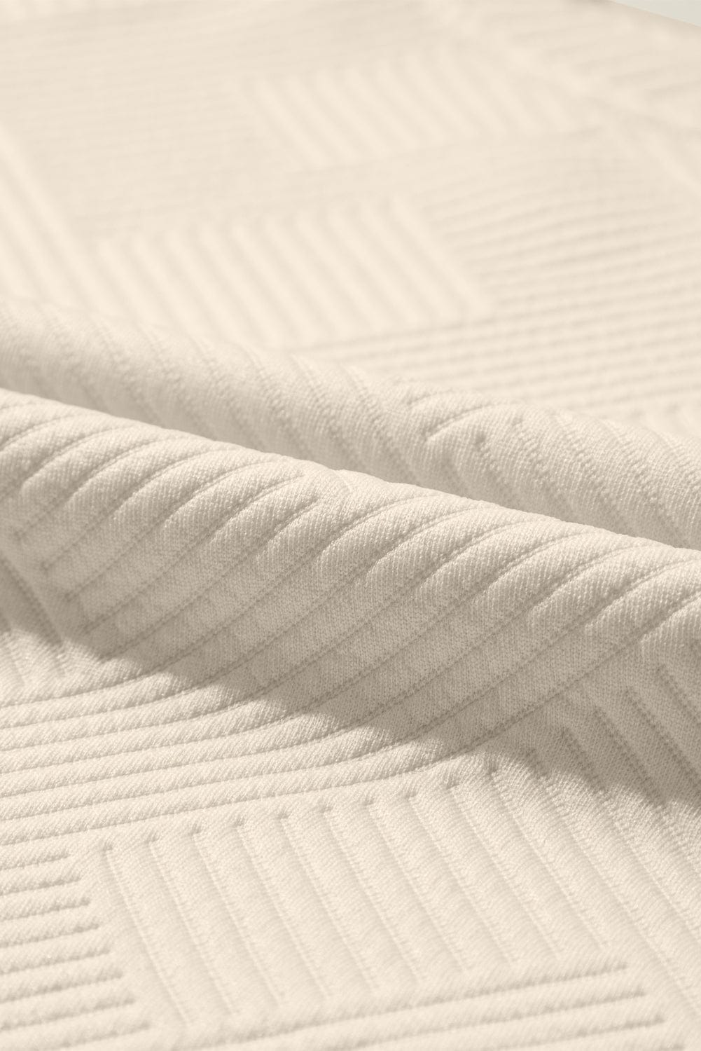 Vibrant Colorblock Textured Two-Piece Set with Long Sleeves