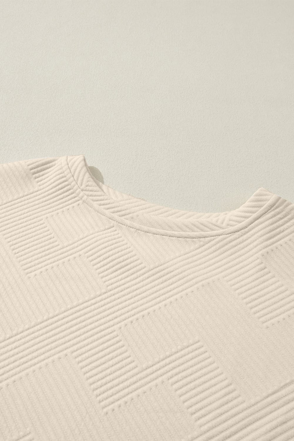 Vibrant Colorblock Textured Two-Piece Set with Long Sleeves