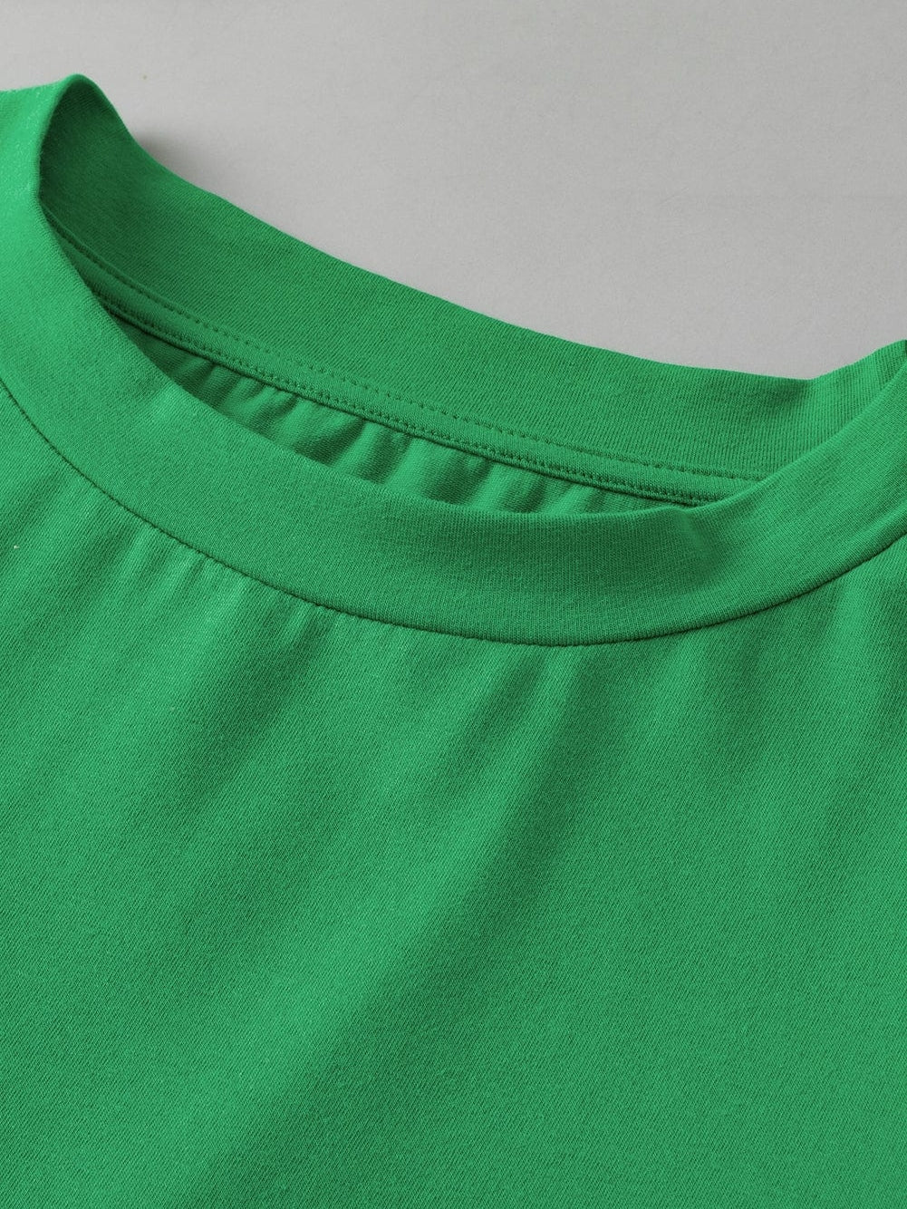 Vibrant Green Embroidered Puff Sleeve Blouse