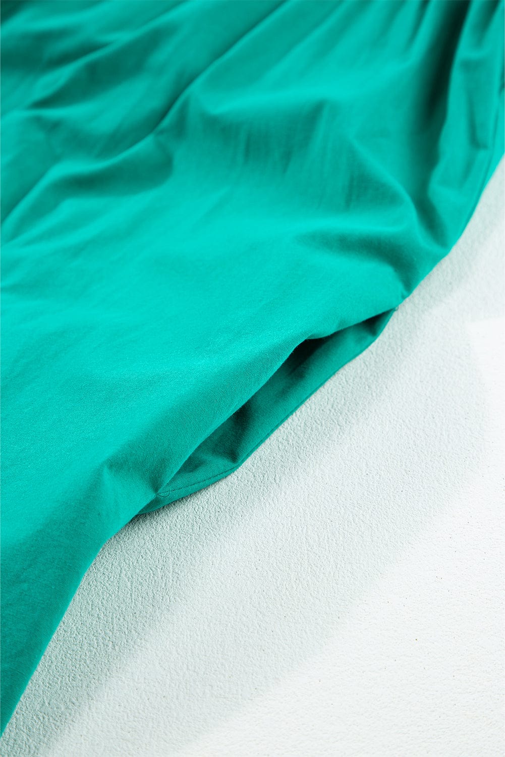 Vibrant Green Ruffle Sleeve Button-Up Mini Dress