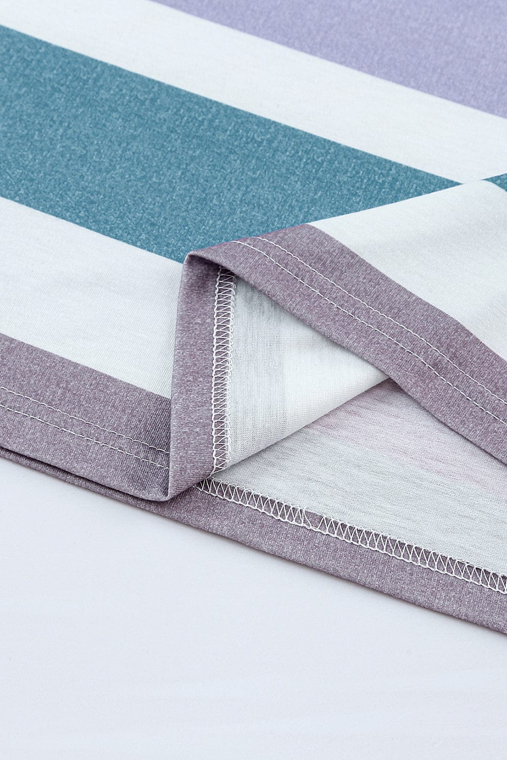 Vibrant Striped Maxi Tank Dress with Side Slits