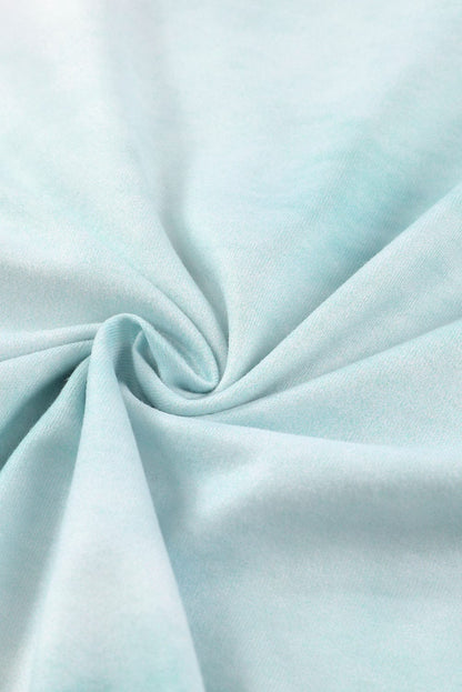 Vibrant Tie Dye Boxy T-Shirt Dress with Side Slits