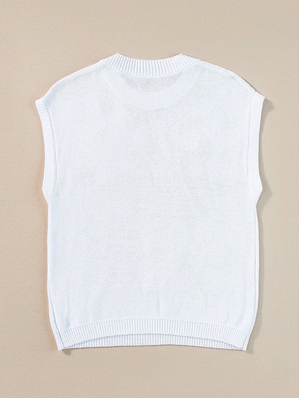 White Floral Crochet Knit Short Sleeve Sweater - Chic and Versatile