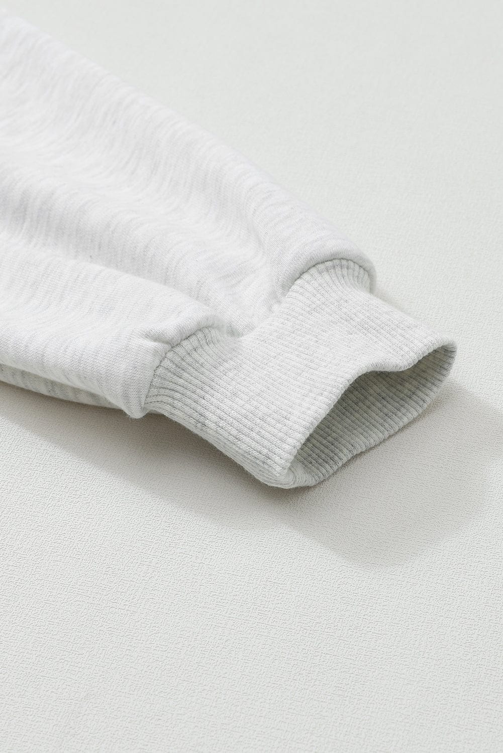 White Ruffle Hem Mini Dress with Puff Sleeves