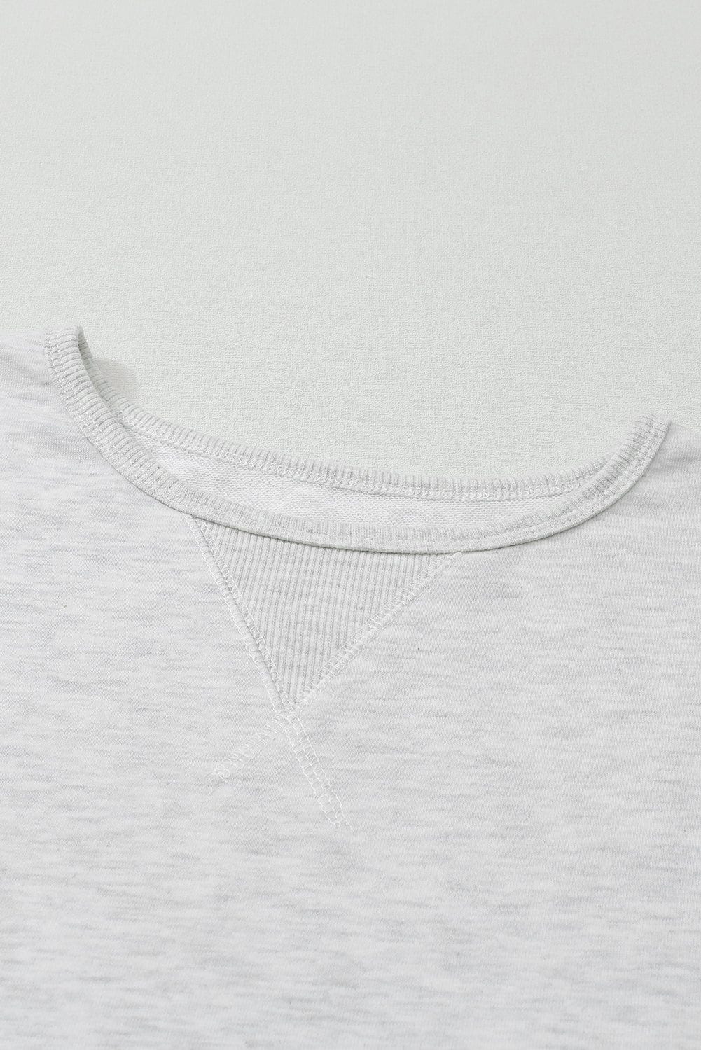 White Ruffle Hem Mini Dress with Puff Sleeves