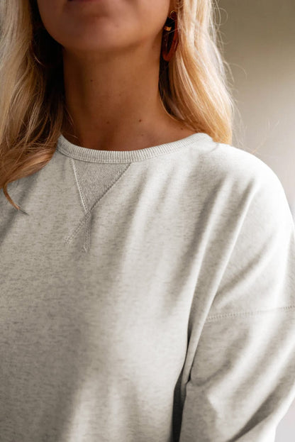 White Ruffle Hem Mini Dress with Puff Sleeves