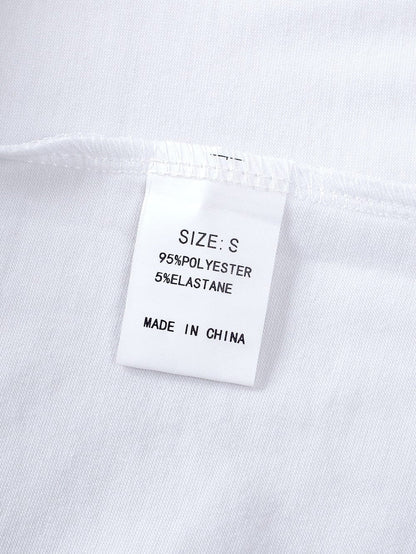 White Sleeveless Sheath Tank Top for Women