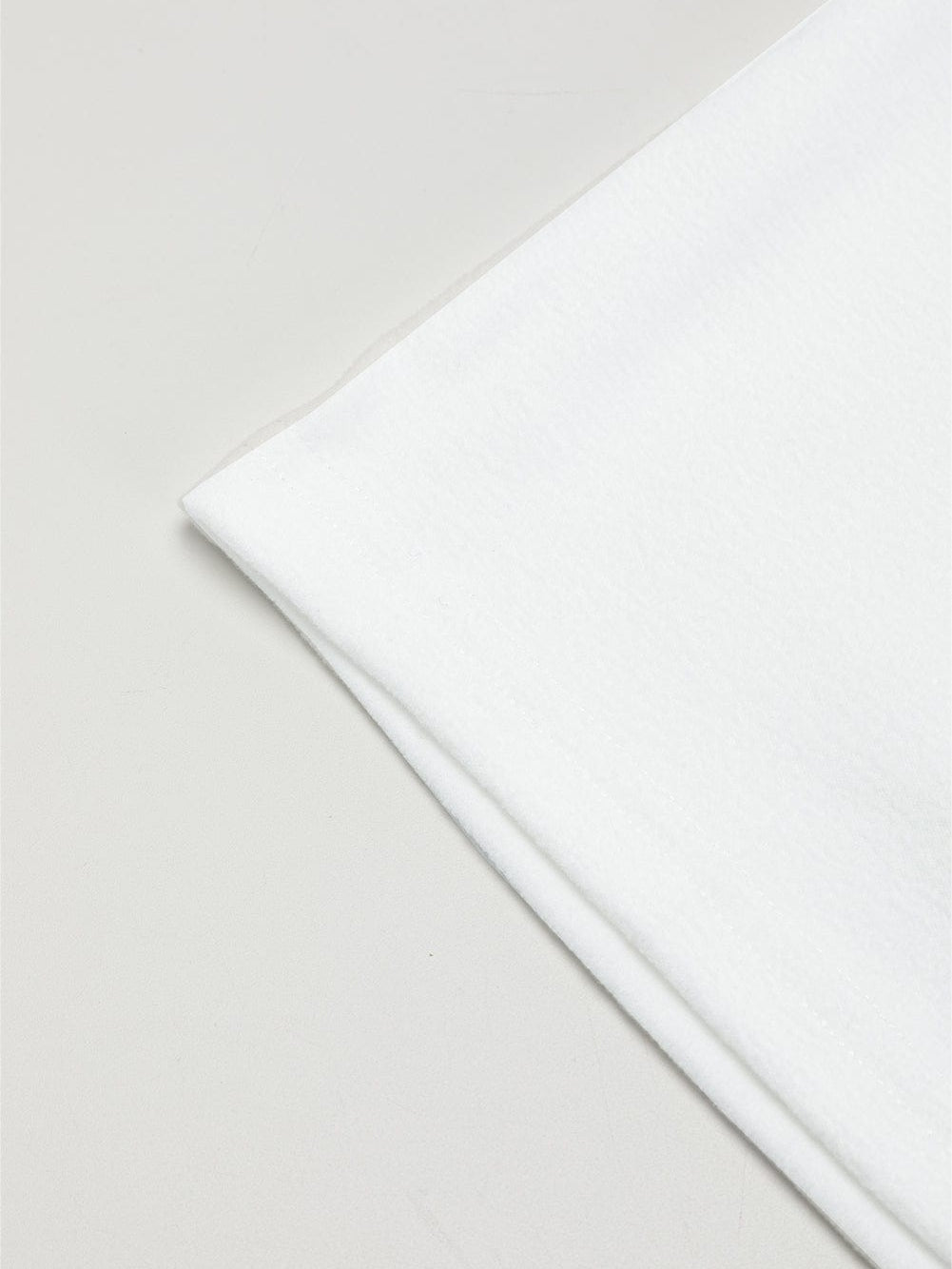 White Sparkle Bubble Sleeve Tiered Shift Dress