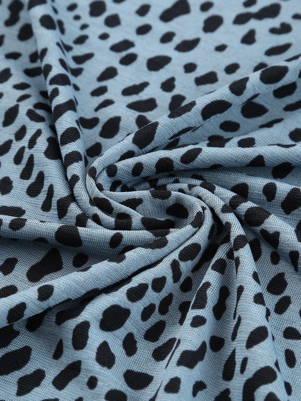 Wild and Neutral Cheetah Print Round Neck T-Shirt