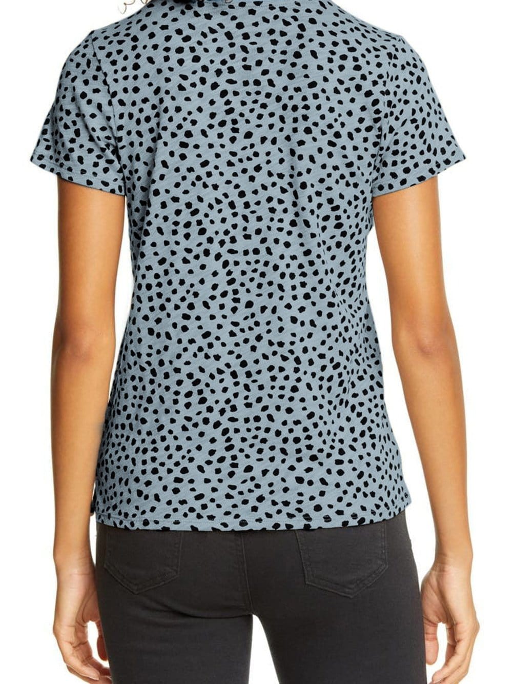 Wild and Neutral Cheetah Print Round Neck T-Shirt