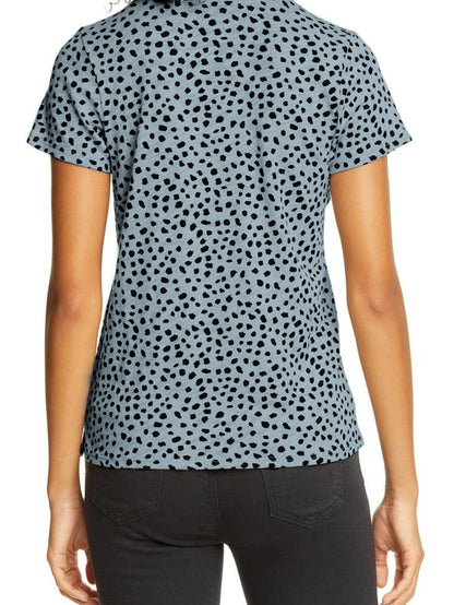 Wild and Neutral Cheetah Print Round Neck T-Shirt