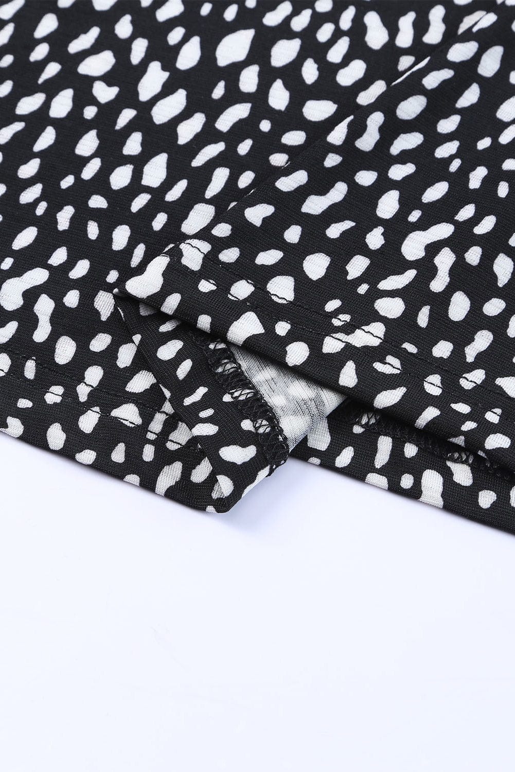 Wild Cheetah Print Crewneck Short Sleeve Tee