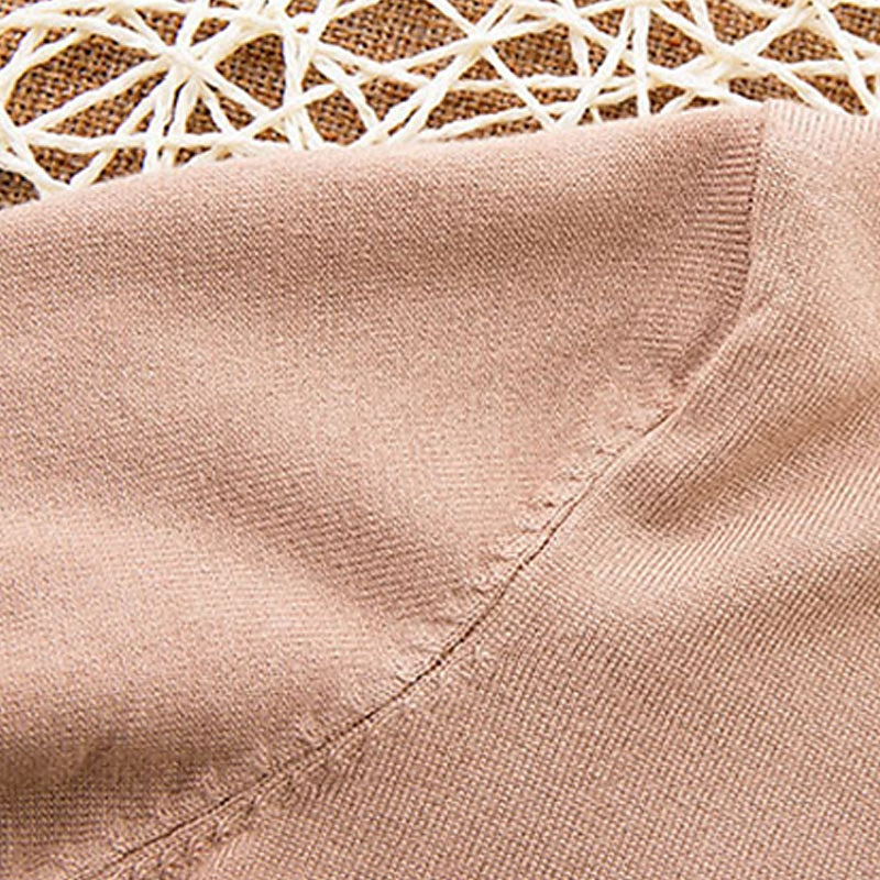 Women's Cardigan Sweater V Neck Knit Cotton Button Knitted Thin Summer Spring Outdoor Work Daily Stylish Casual Soft Long Sleeve Pure Color Yellow Wine Camel M L XL