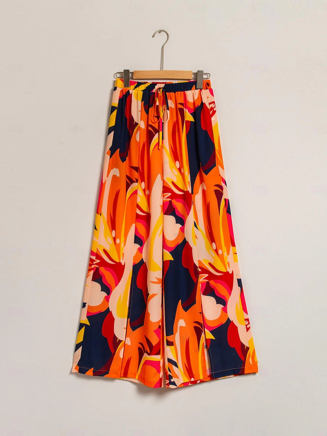 Chiffon Wide Leg Beach Pants