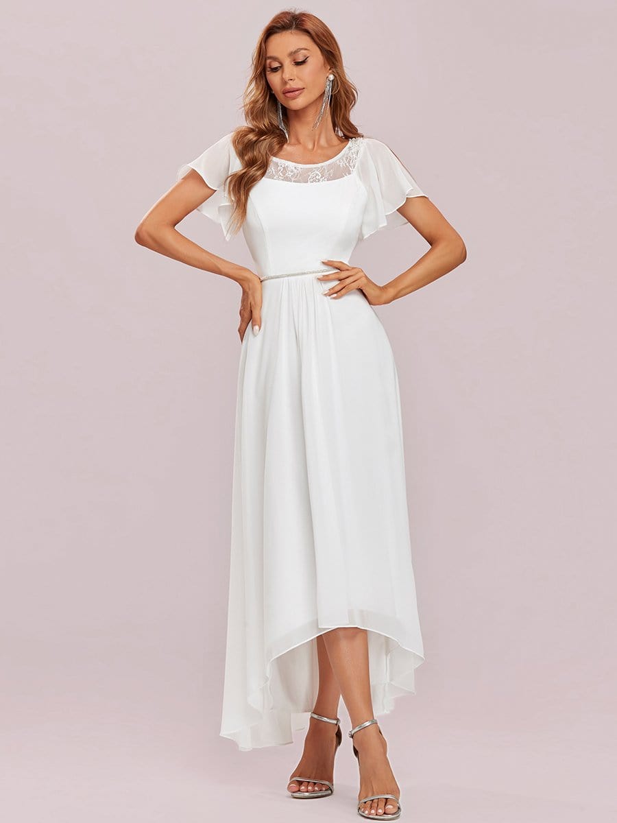 Women's Elegant Boat Neck A-Line Midi Dress