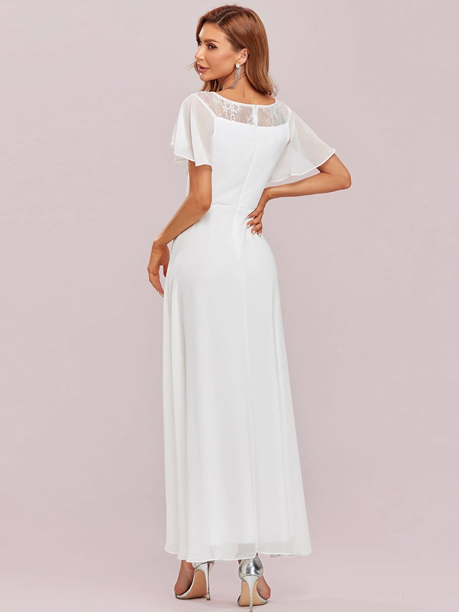 Women's Elegant Boat Neck A-Line Midi Dress