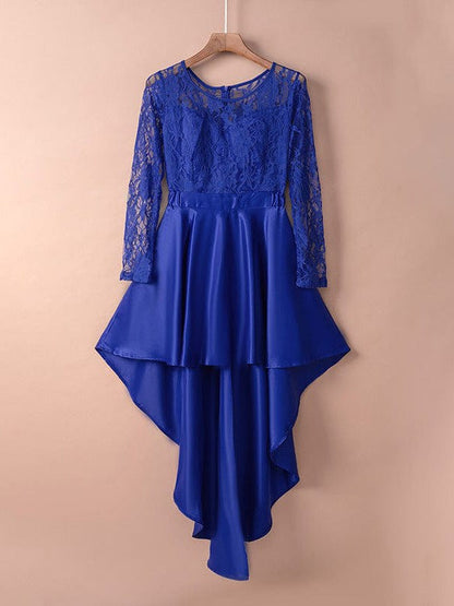 Women's Lace Collage Corset Swing Dress