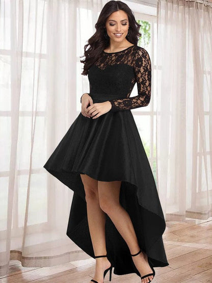 Women's Lace Collage Corset Swing Dress