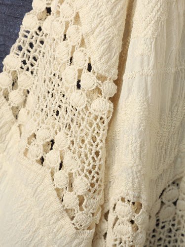 Cardigans - Shawl Long Sleeve Lace Sun Protection Cardigan - MsDressly