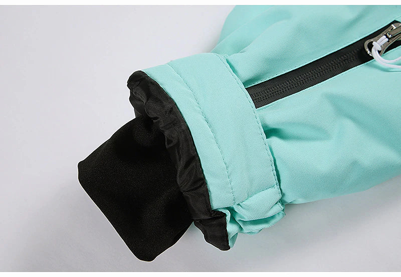 Men's Women's Hoodie Jacket Ski Jacket Outdoor Winter Thermal Warm Waterproof Windproof Breathable Hooded Windbreaker Top for Skiing Camping / Hiking Snowboarding Ski