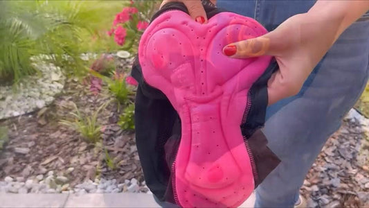 Arsuxeo Women's Cycling Under Shorts Bike Underwear Shorts Padded Shorts Chamois Bottoms Breathable 3D Pad Sweat-wicking Sports Solid Color Elastane Silicon Winter Black Purple Pink Mountain - LuckyFash™