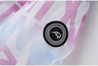 ski suit suit ladies winter outdoor windproof and splashproof warm thickened single-board double-board ski pants new