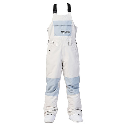 Men's Women's Ski / Snow Pants Outdoor Winter Thermal Warm Windproof Breathable Bib Pants for Camping / Hiking Snowboarding Winter Sports