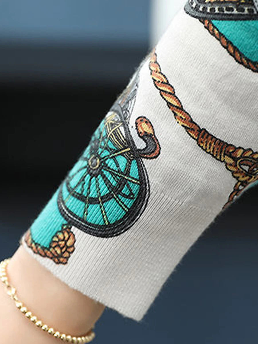 Women's Cardigan Sweater V Neck Ribbed Knit Polyester Button Print Fall Winter Outdoor Daily Holiday Stylish Casual Soft Long Sleeve Animal Floral Rose black Chain black Rose navy blue S M L