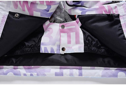 ski suit suit ladies winter outdoor windproof and splashproof warm thickened single-board double-board ski pants new