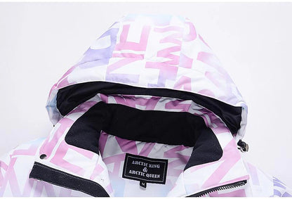 ski suit suit ladies winter outdoor windproof and splashproof warm thickened single-board double-board ski pants new