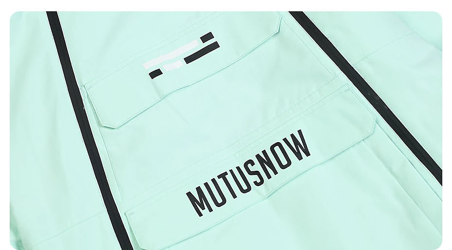 Men's Women's Ski Suit Outdoor Winter Thermal Warm Waterproof Windproof Breathable Snow Suit for Skiing Snowboarding Winter Sports