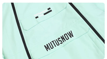 Men's Women's Ski Suit Outdoor Winter Thermal Warm Waterproof Windproof Breathable Snow Suit for Skiing Snowboarding Winter Sports