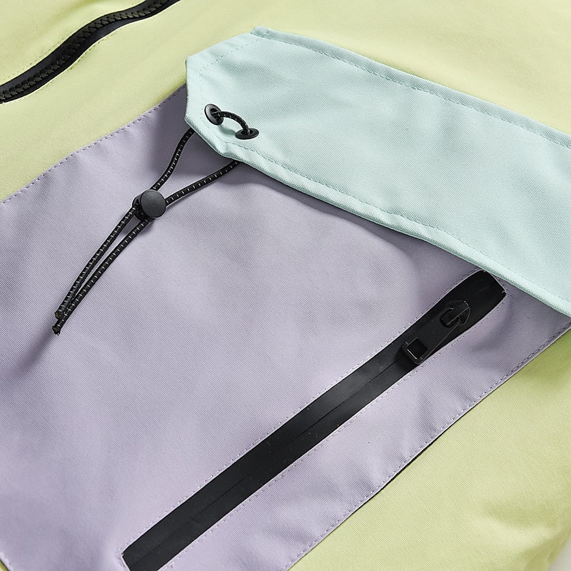 Men's Women's Ski Jacket Outdoor Winter Thermal Warm Windproof Breathable Hooded Windbreaker Winter Jacket for Skiing Camping / Hiking Snowboarding Ski