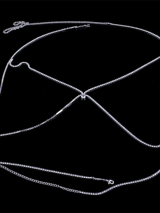 Women's body chain Casual Street Pure Color Headwear - LuckyFash™