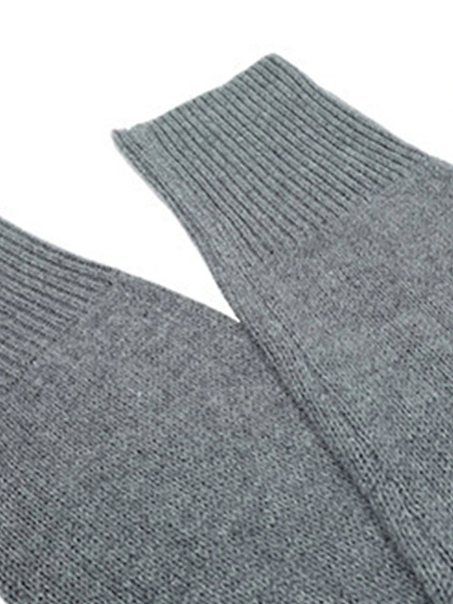 Women's Cardigan Sweater Hooded Ribbed Knit Alpaca Wool Button Fall Winter Regular Outdoor Daily Going out Stylish Casual Soft Long Sleeve Solid Color Black White Gray S M L