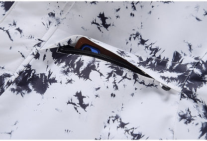 Men's Women's Hoodie Jacket Ski Jacket Outdoor Winter Thermal Warm Waterproof Windproof Breathable Detachable Hood Windbreaker Winter Jacket for Skiing Camping / Hiking Snowboarding Ski