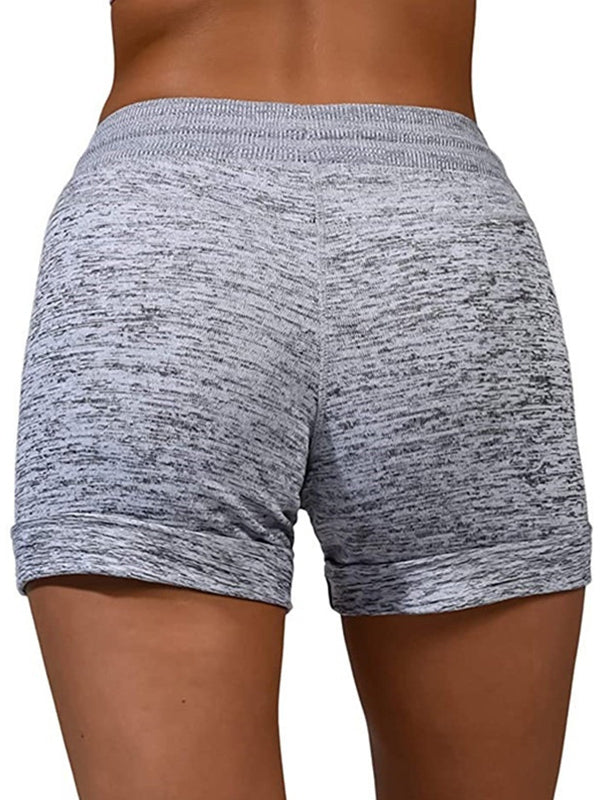 Base Elastic Shorts Yoga Pants Leisure Sports Waist Elastic Fitness Pants - LuckyFash™