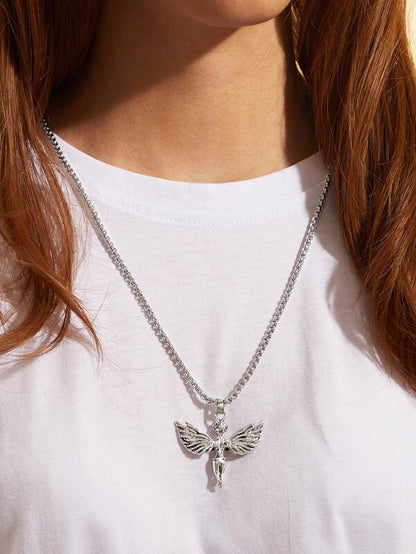 Angel Charm Necklace - LuckyFash™