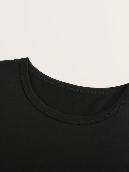 Hands Graphic Round Neck Tee - LuckyFash™