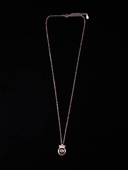 1pc Rhinestone Decor Pendant Necklace - LuckyFash™