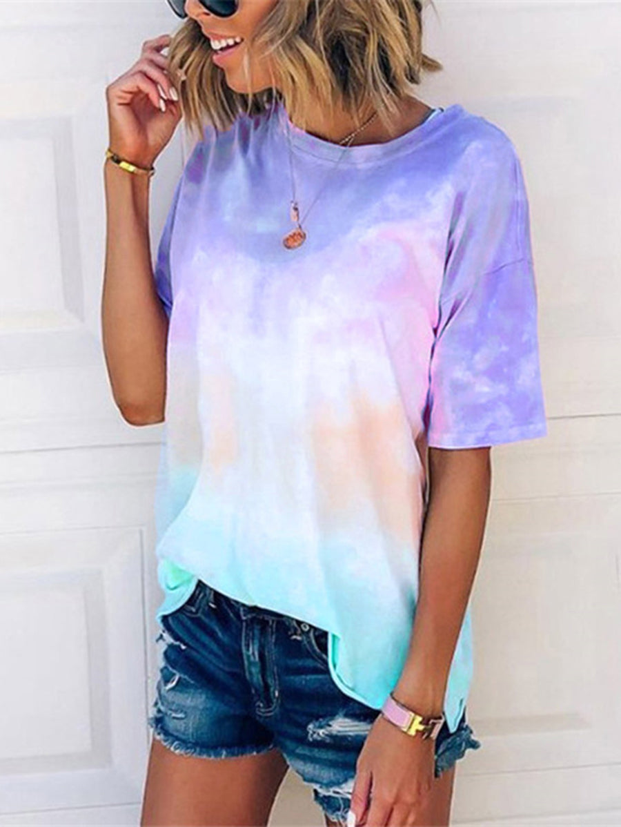 Gradient Tie Dye Classic T-Shirt - LuckyFash™