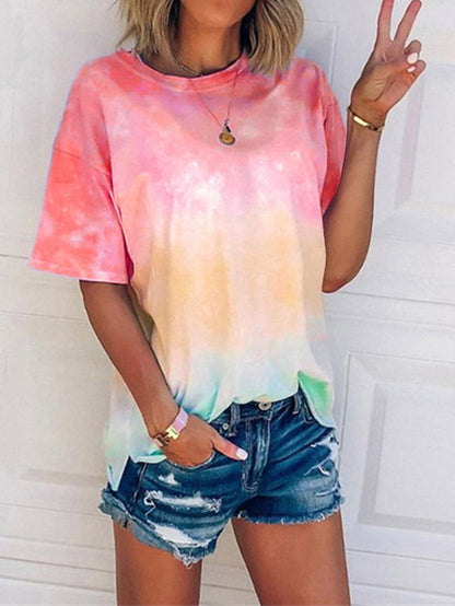 Gradient Tie Dye Classic T-Shirt - LuckyFash™