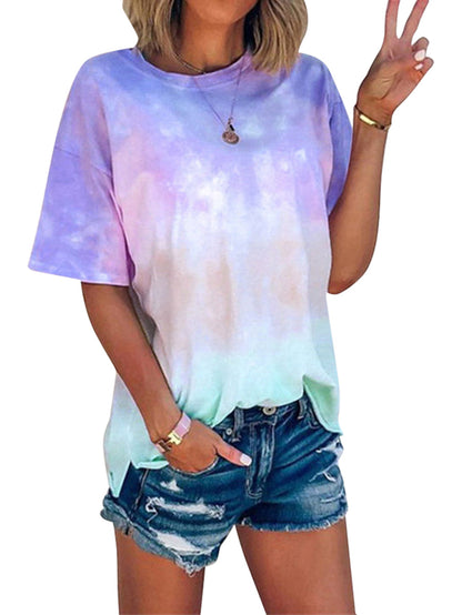 Gradient Tie Dye Classic T-Shirt - LuckyFash™