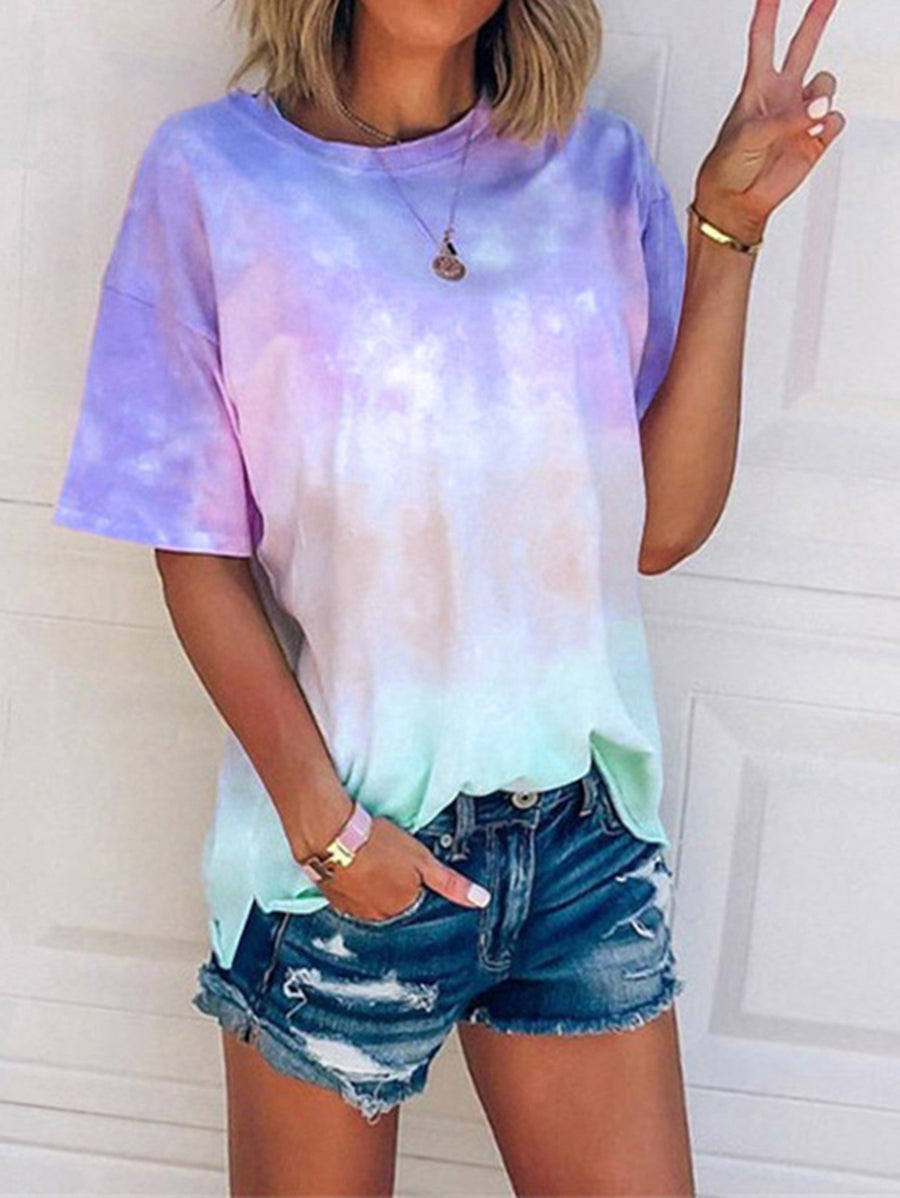 Gradient Tie Dye Classic T-Shirt - LuckyFash™