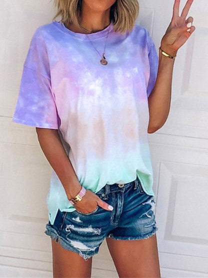 Gradient Tie Dye Classic T-Shirt - LuckyFash™