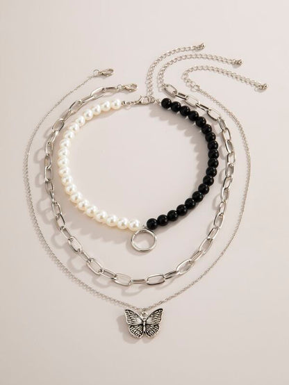 3pcs Butterfly Charm Necklace - LuckyFash™